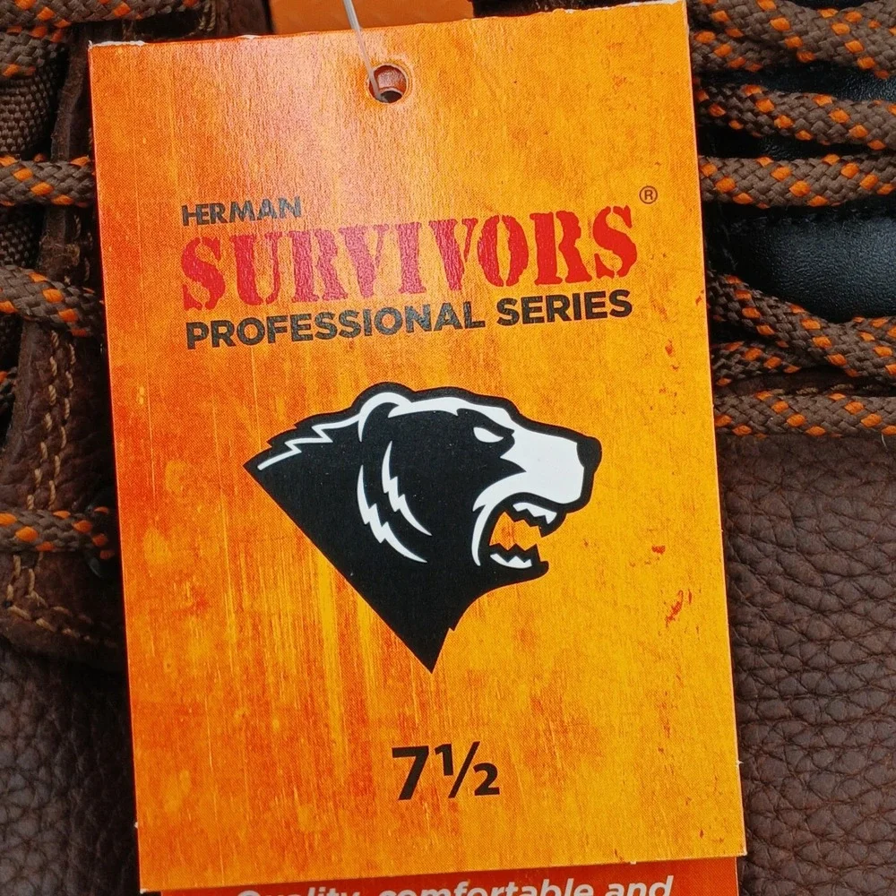 HERMAN SURVIVORS Mens SIZE: 7.5 Pro Series‎ Shoveler 6
